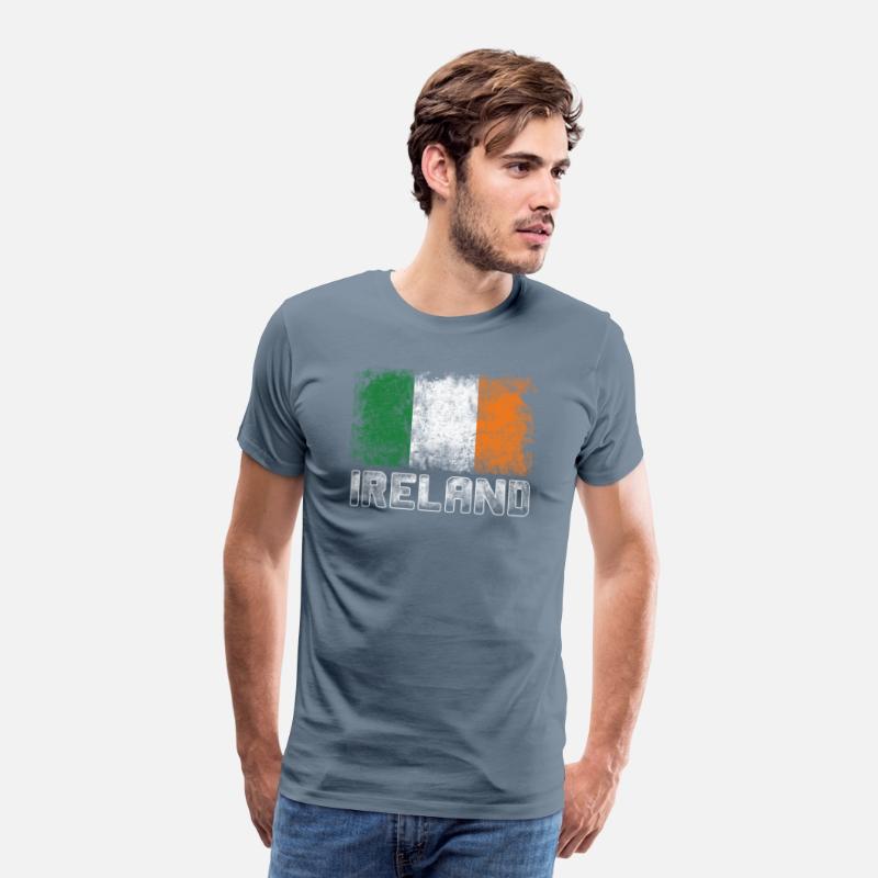 St Patrick's Day Patriotic Distressed Irish Flag