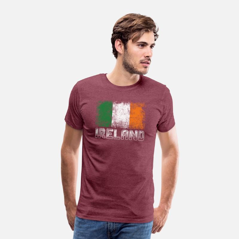 St Patrick's Day Patriotic Distressed Irish Flag