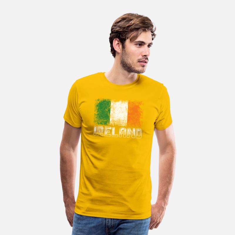 St Patrick's Day Patriotic Distressed Irish Flag