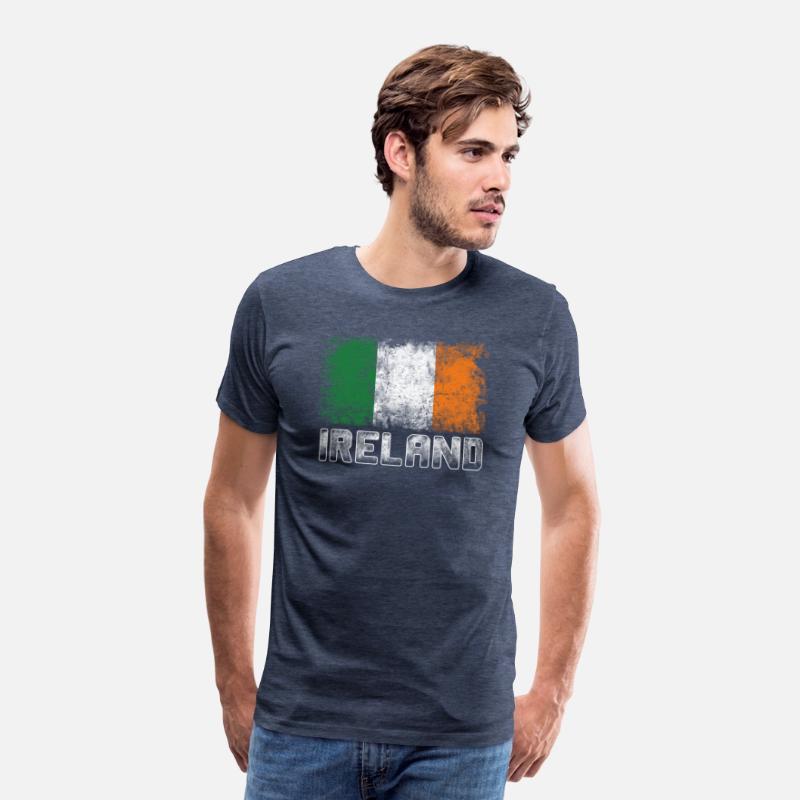 St Patrick's Day Patriotic Distressed Irish Flag