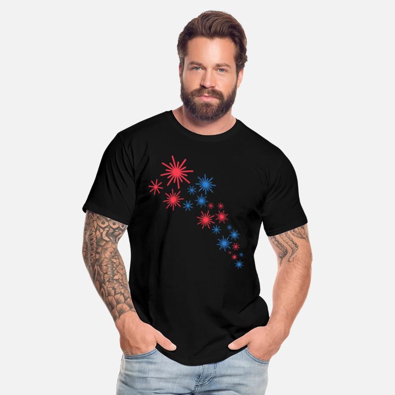 Starry Sky In Blue And Red