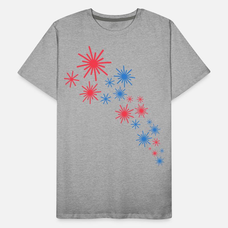 Starry Sky In Blue And Red