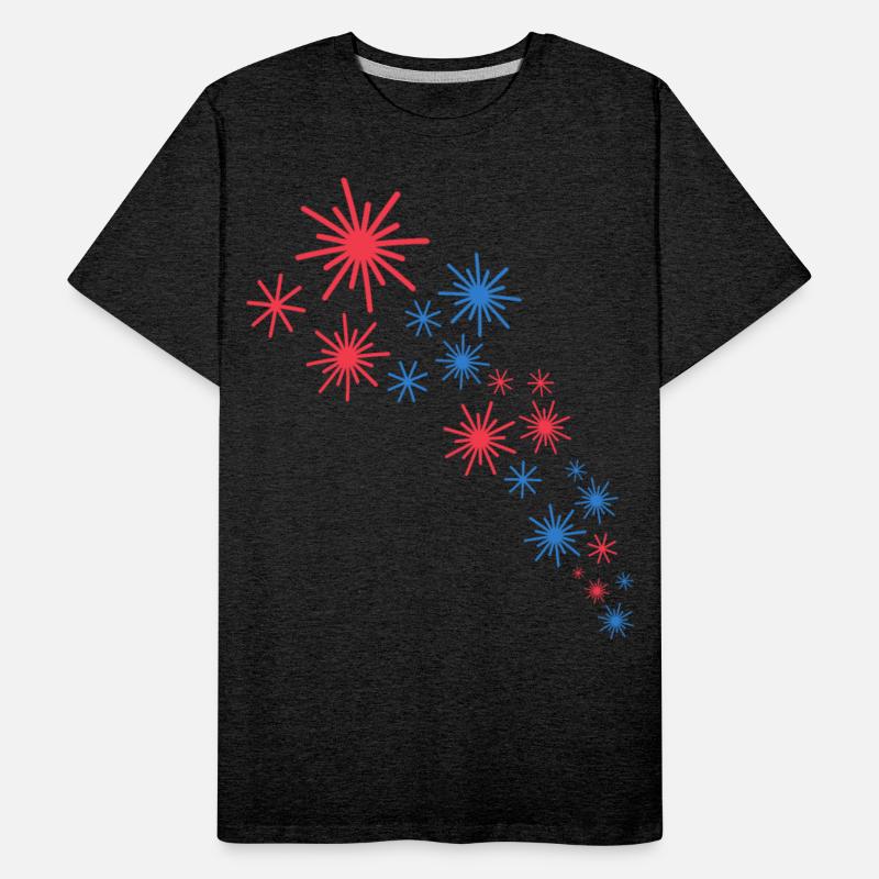 Starry Sky In Blue And Red