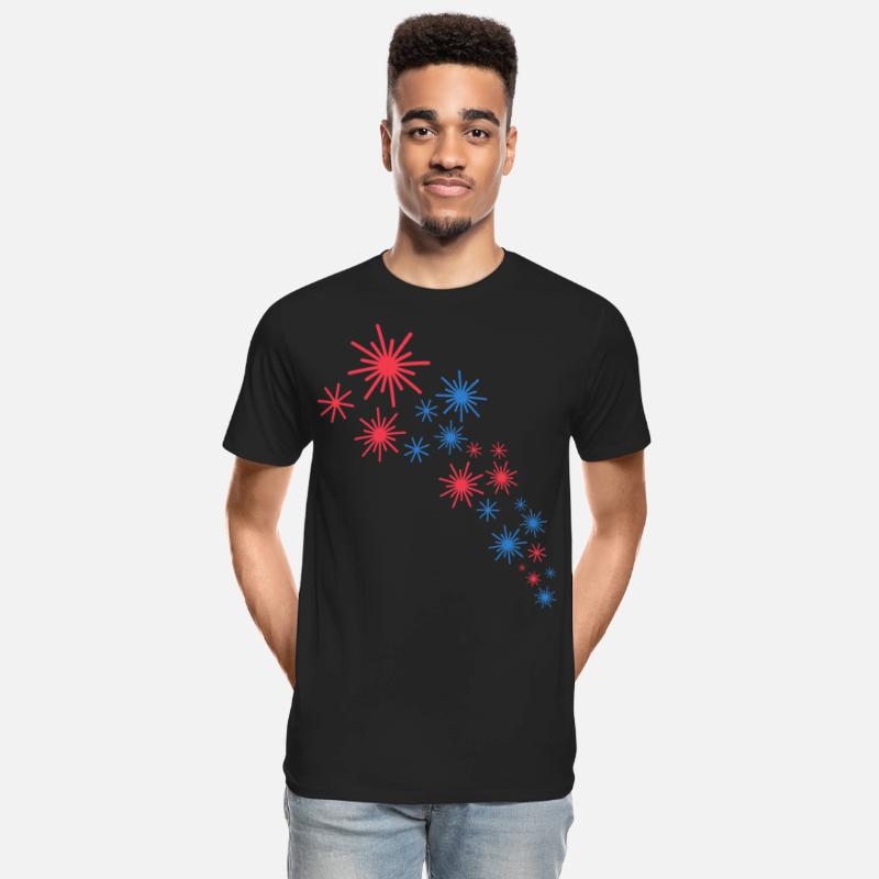 Starry Sky In Blue And Red