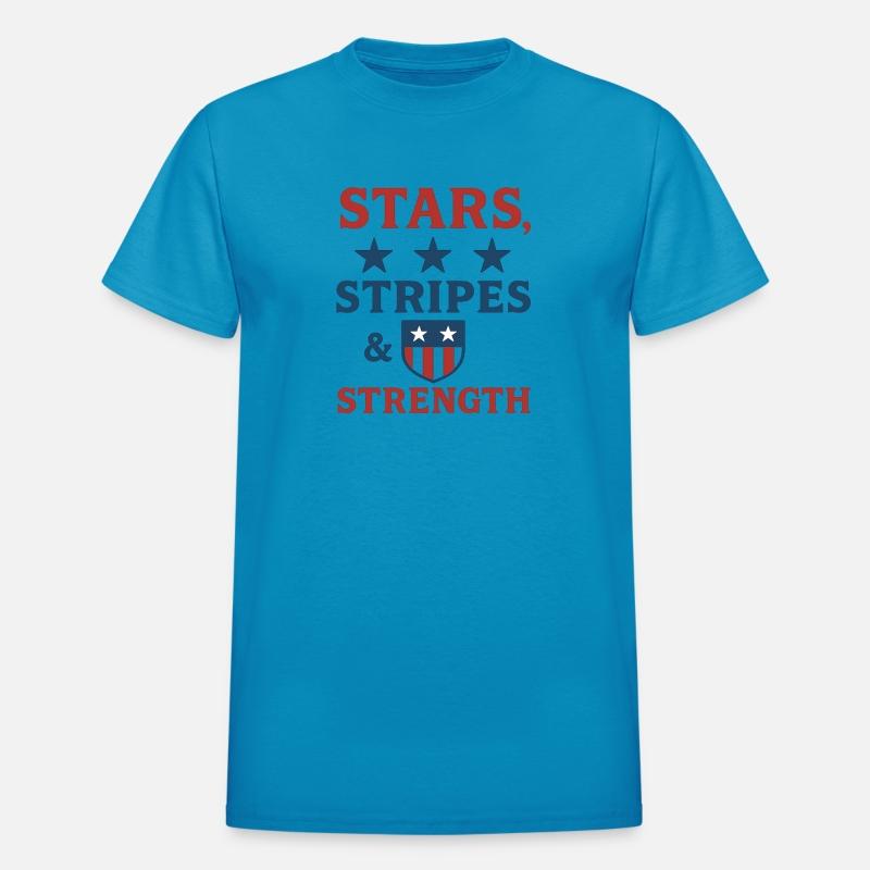 Stars Stripes and Strength Patriot Design