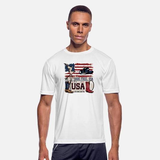 Stars, Stripes & Spurs Western Tee