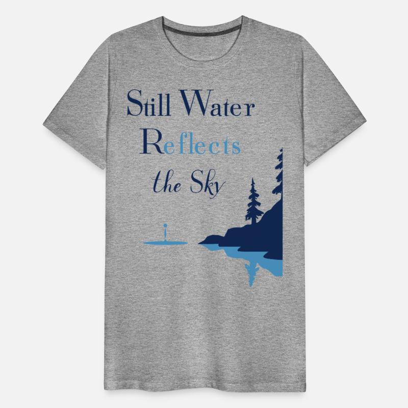 Still Water Reflects the Sky