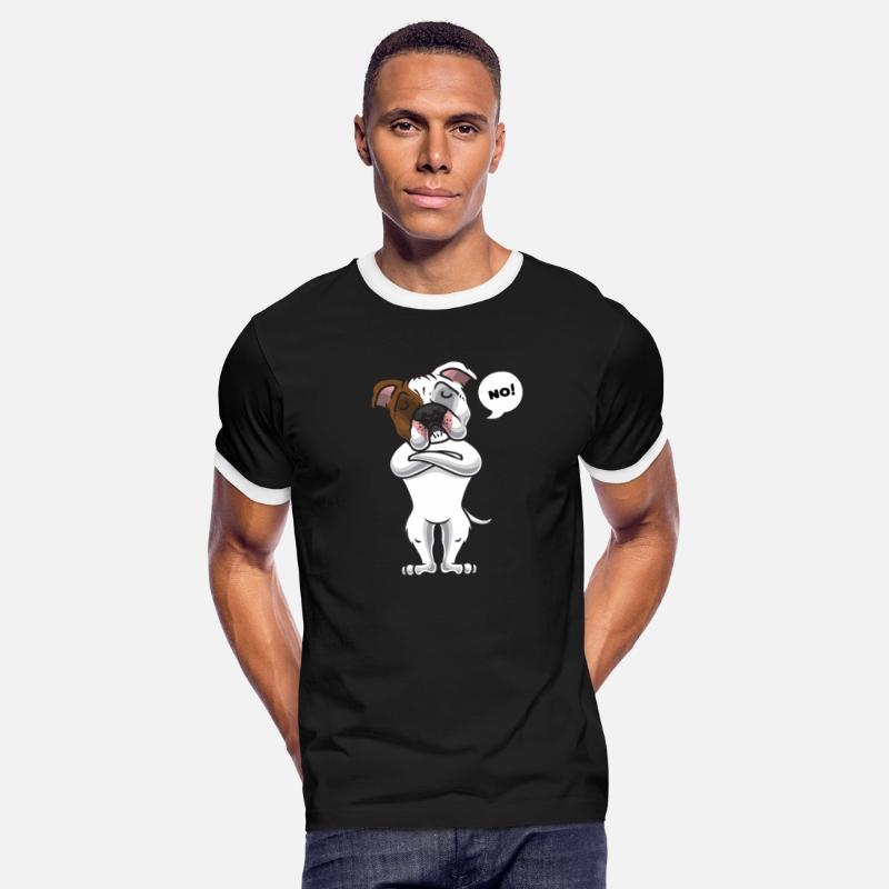 Stubborn American Bulldog Dog funnyparents paw pea