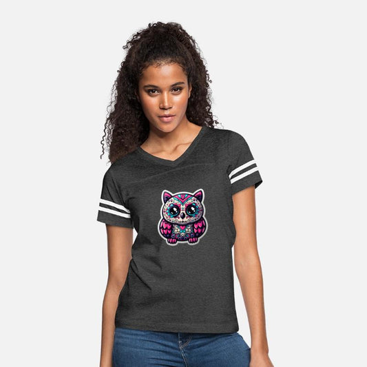 Sugar Skull Owl, day of the dead owl