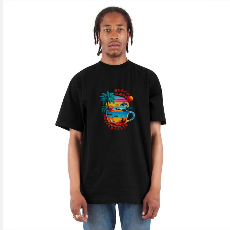 Sunset Beach Graphics: Summer Ocean Love Vacation