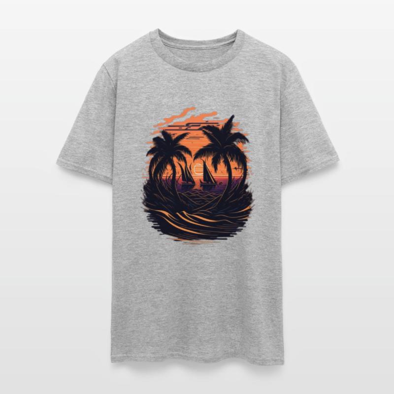 Sunset on the beach