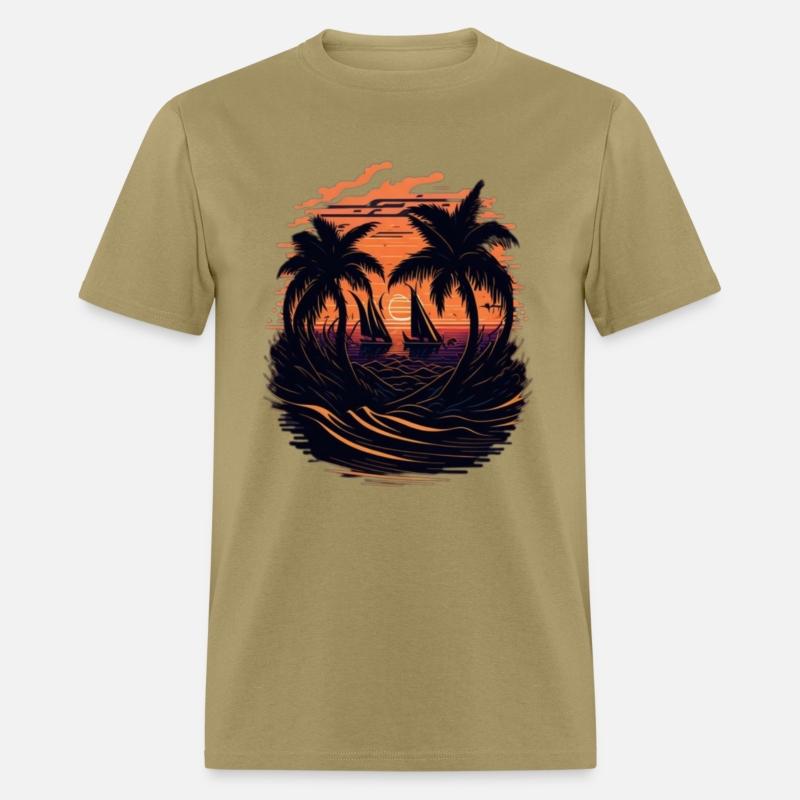 Sunset on the beach