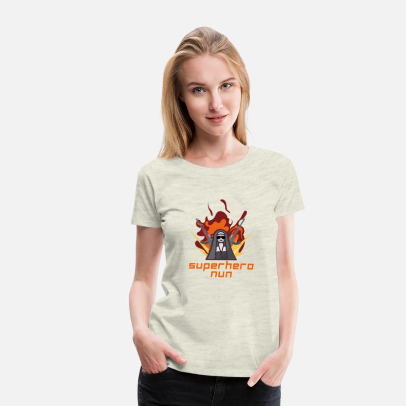 Superhero Nun Action Design