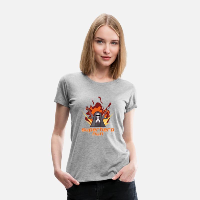 Superhero Nun Action Design