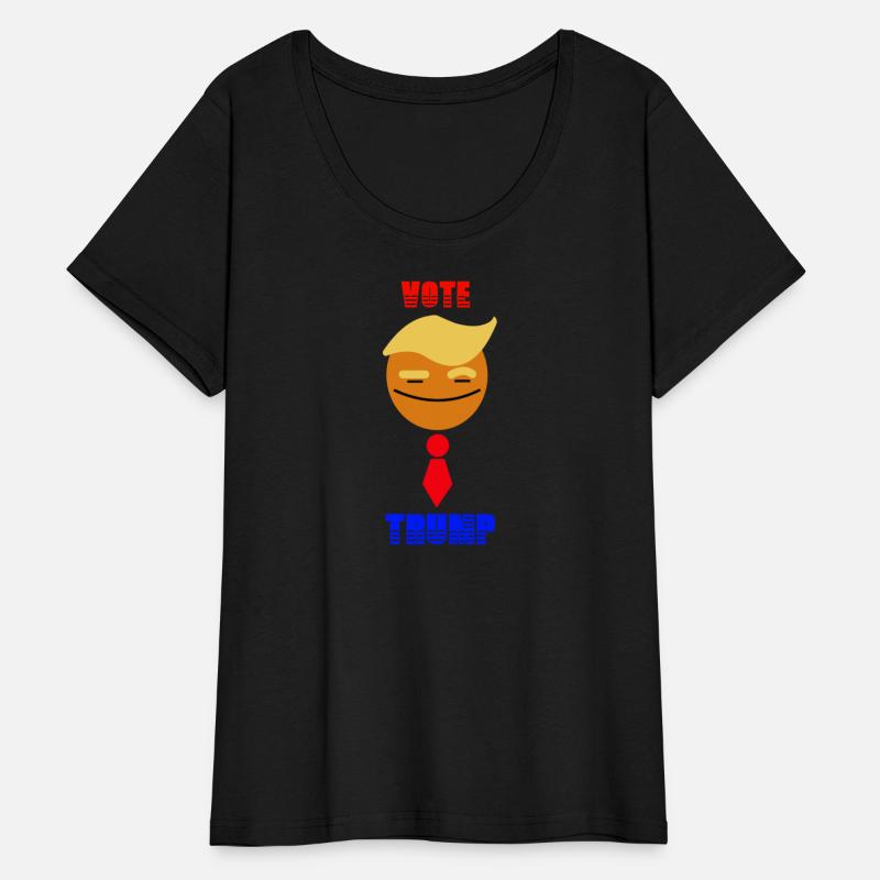 Support Donald Trump. Vote Trump Smile Tie Trump.