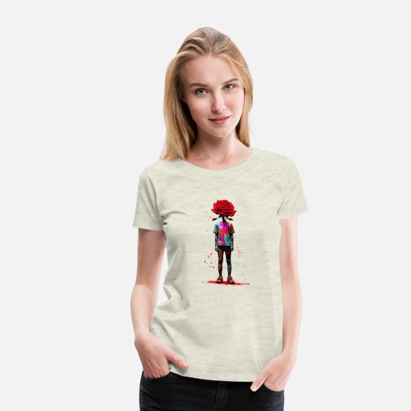 Surreal Digital Art Featuring Person With Rose