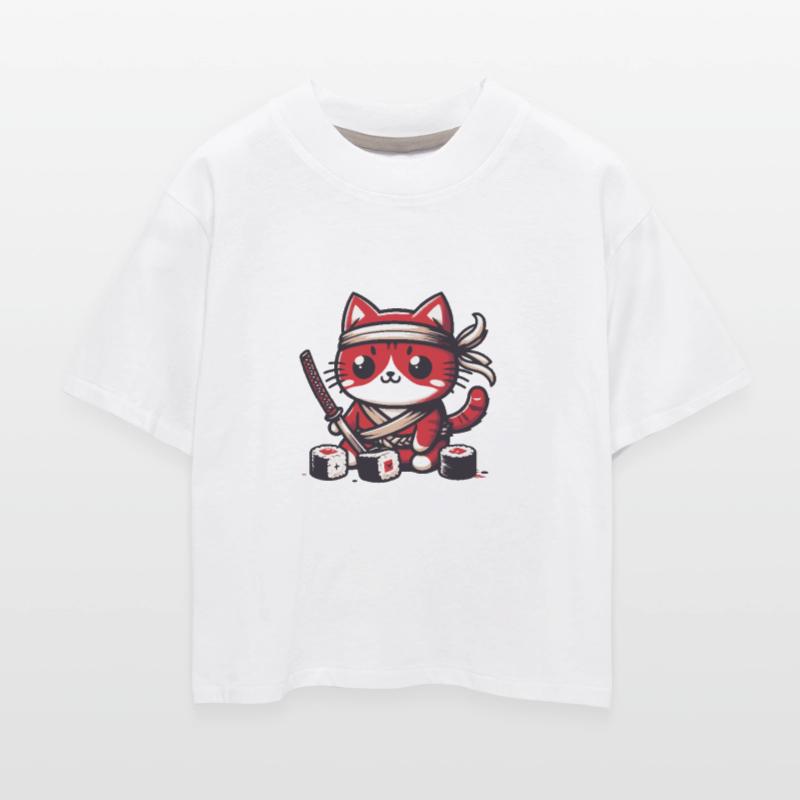 Sushi Cat Sensei Asian Food Gift Idea
