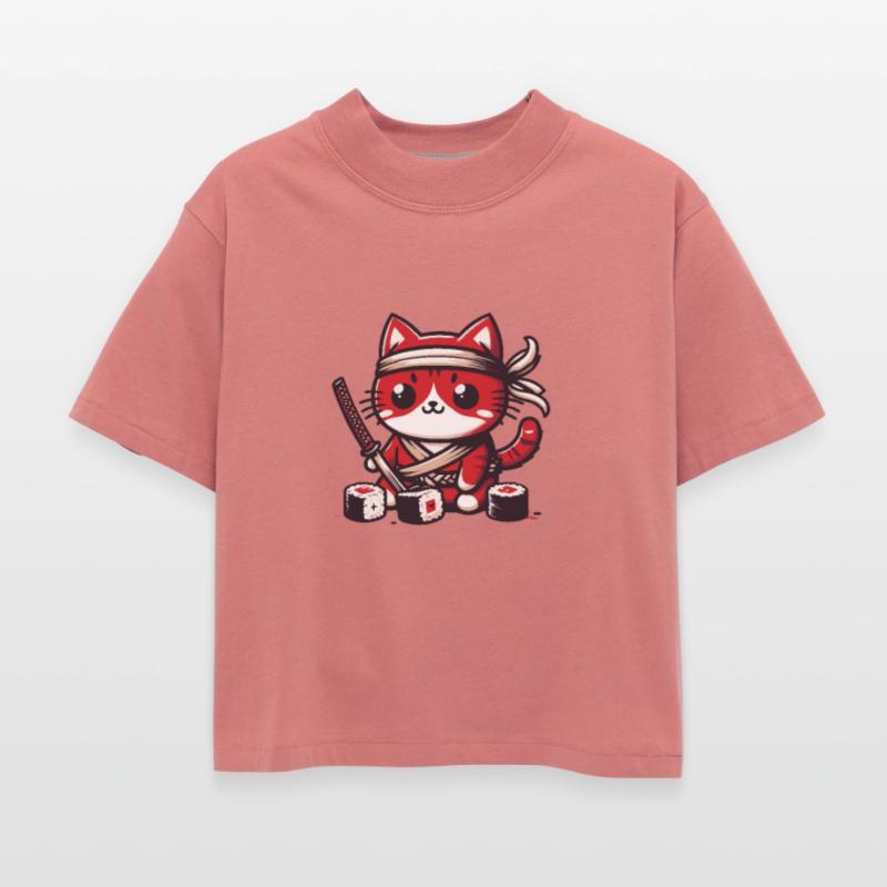 Sushi Cat Sensei Asian Food Gift Idea