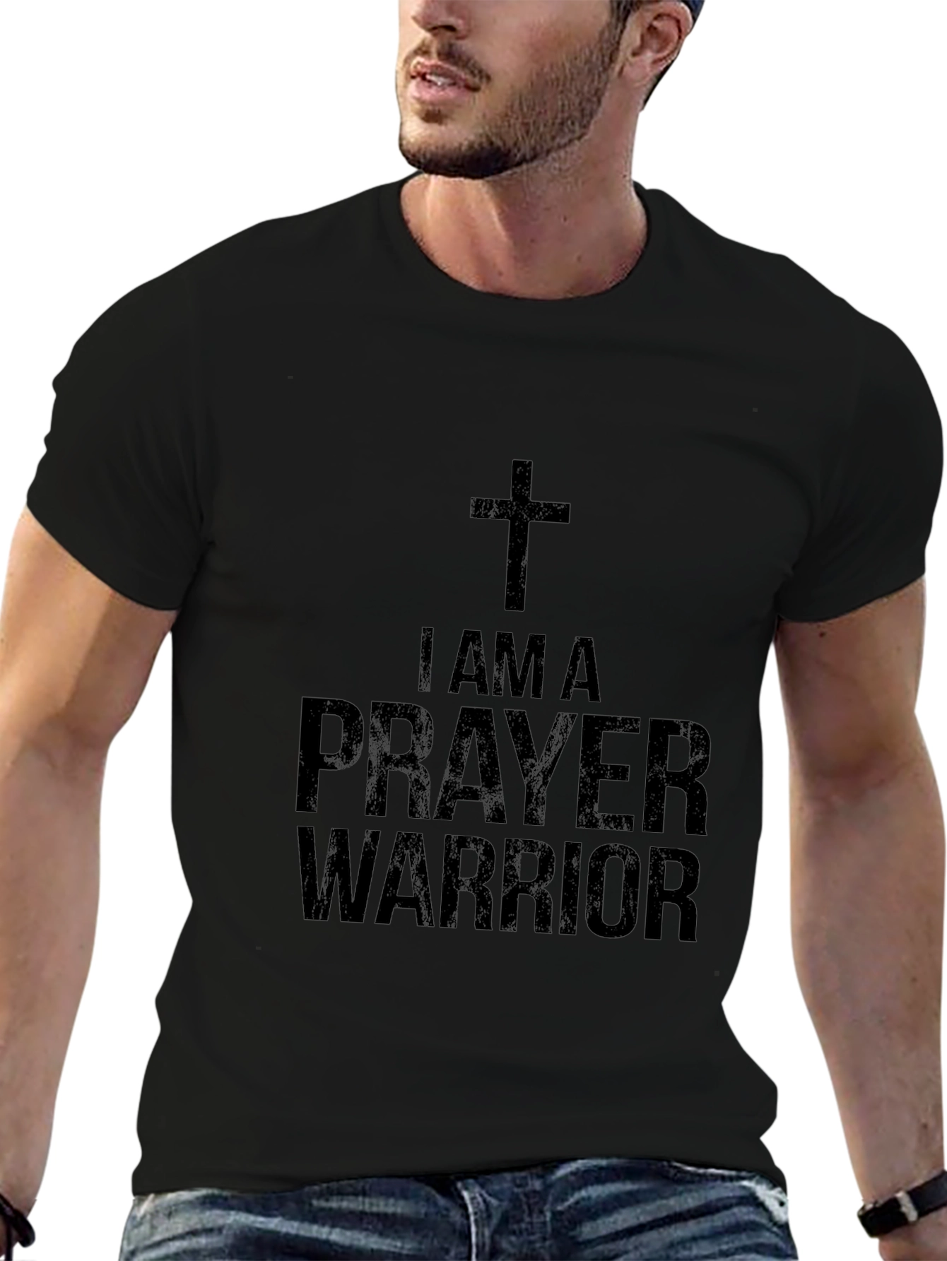 Prayer Warrior Black T-Shirt