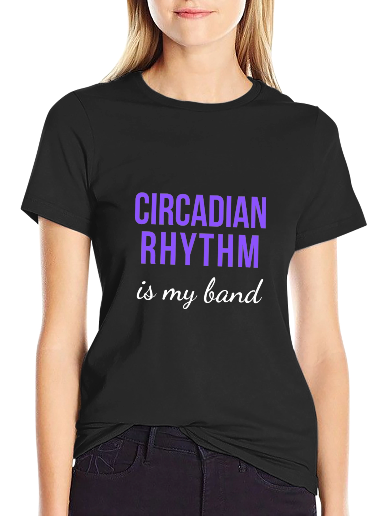 Circadian Rhythm Band T-Shirt - Black