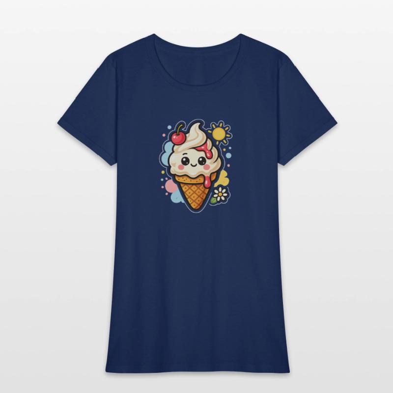 Sweet Summer Vibes Ice Cream Sticker