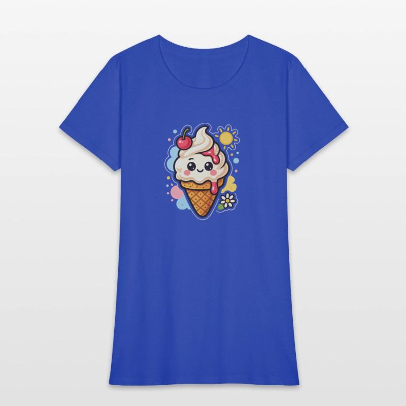 Sweet Summer Vibes Ice Cream Sticker