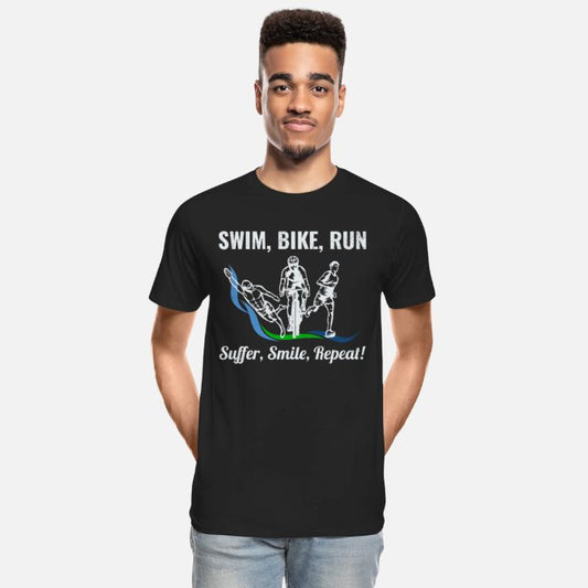 Swim Bike Run Triathlon Triathlete Athletics