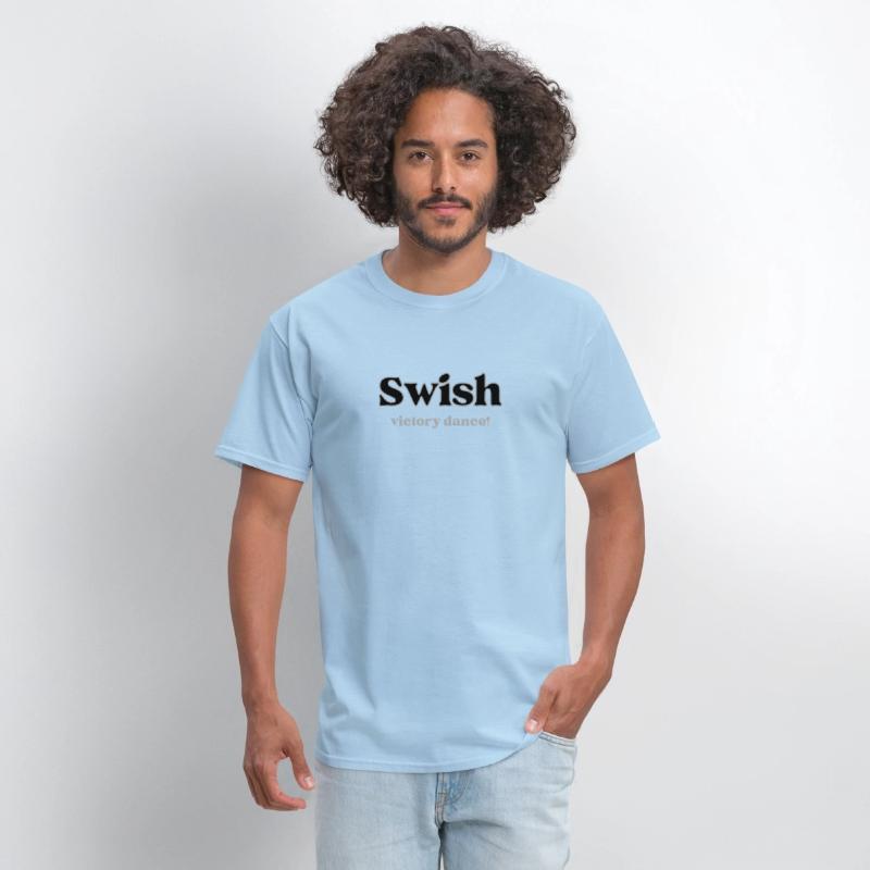 Swish victory dance winning inspirational quote
