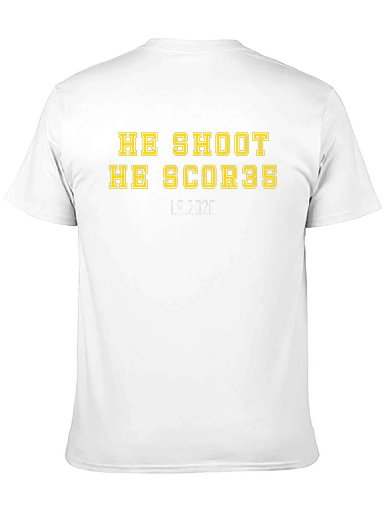 He Shoot He Score Basketball T-Shirt