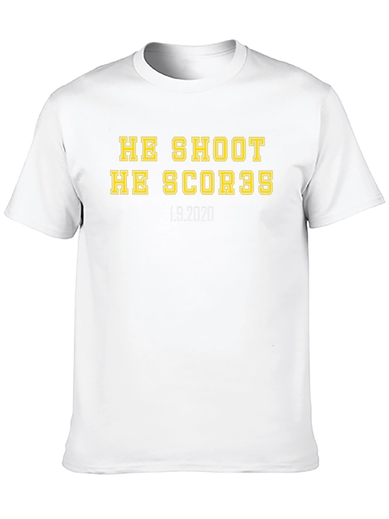 He Shoot He Score Basketball T-Shirt