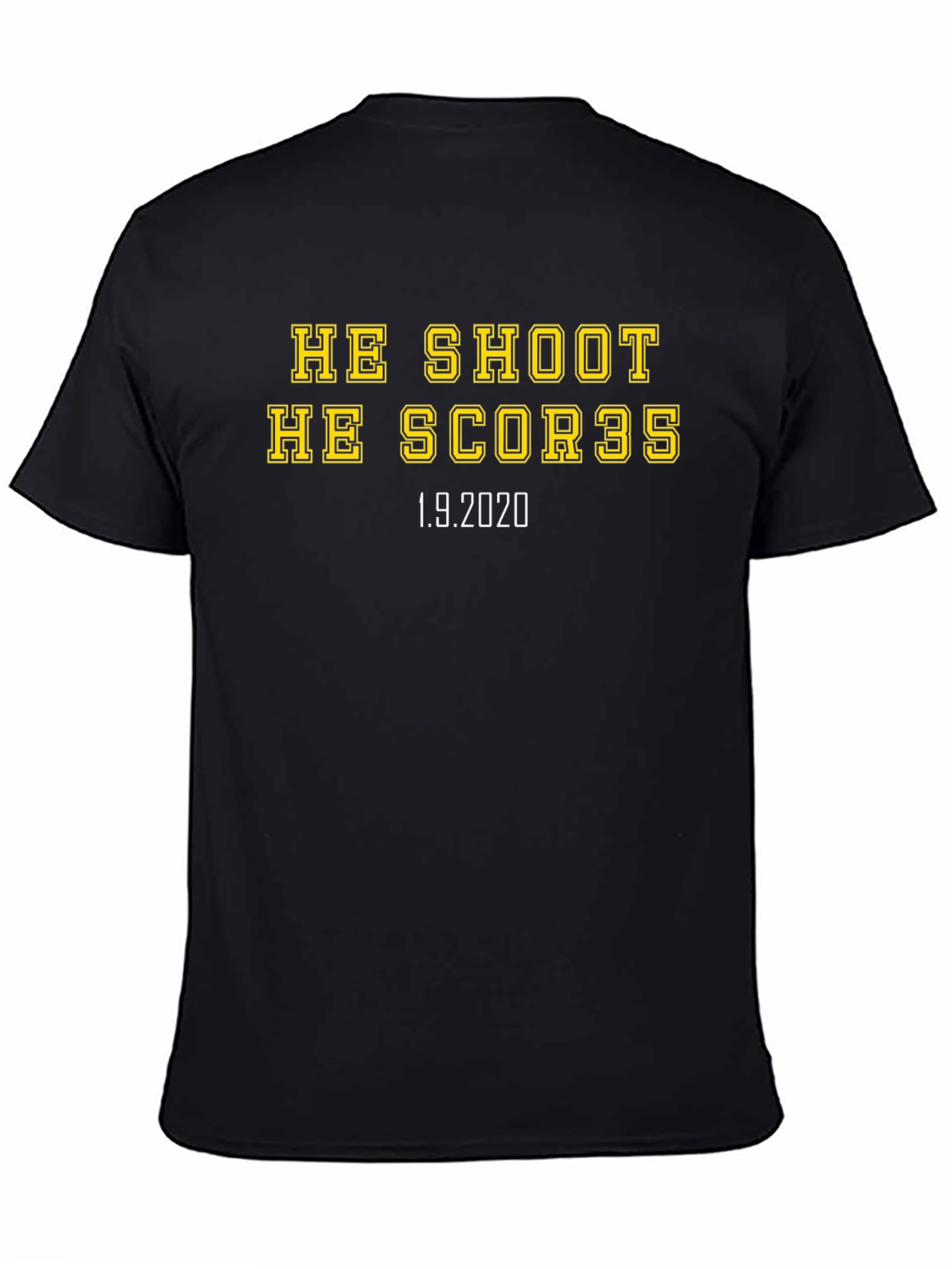 He Shoot He Score Basketball T-Shirt