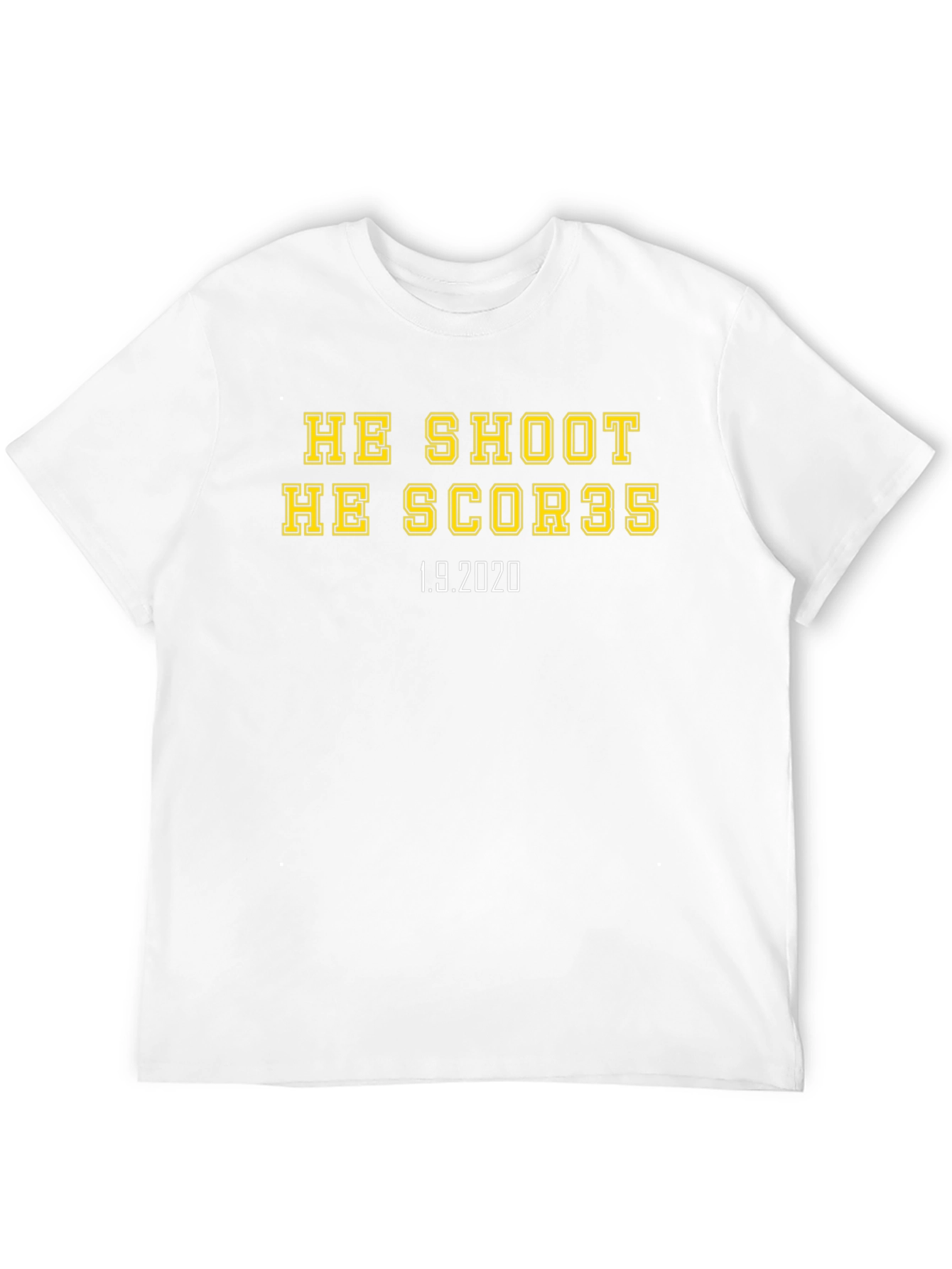 He Shoot He Score Basketball T-Shirt