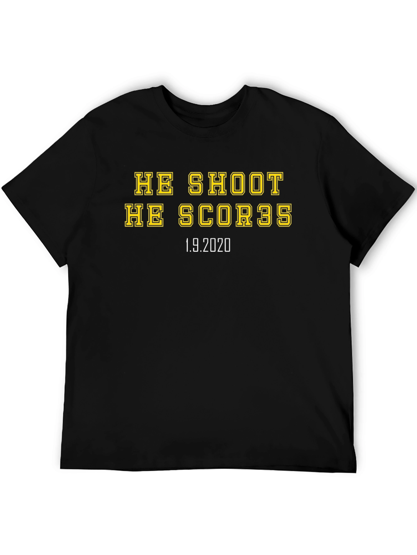 He Shoot He Score Basketball T-Shirt
