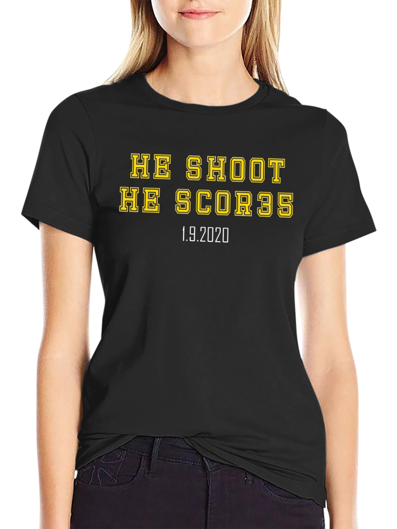 He Shoot He Score Basketball T-Shirt
