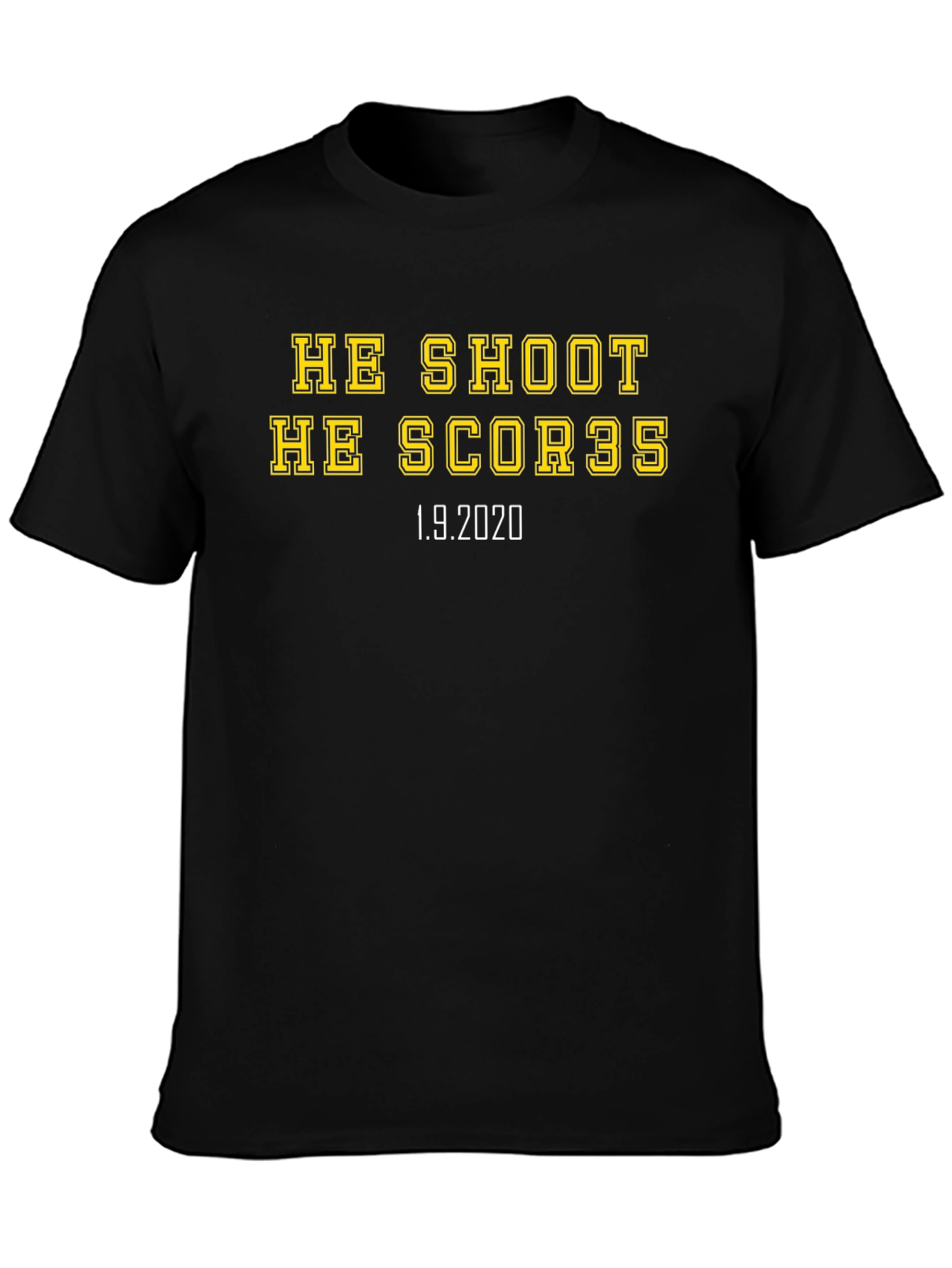 He Shoot He Score Basketball T-Shirt