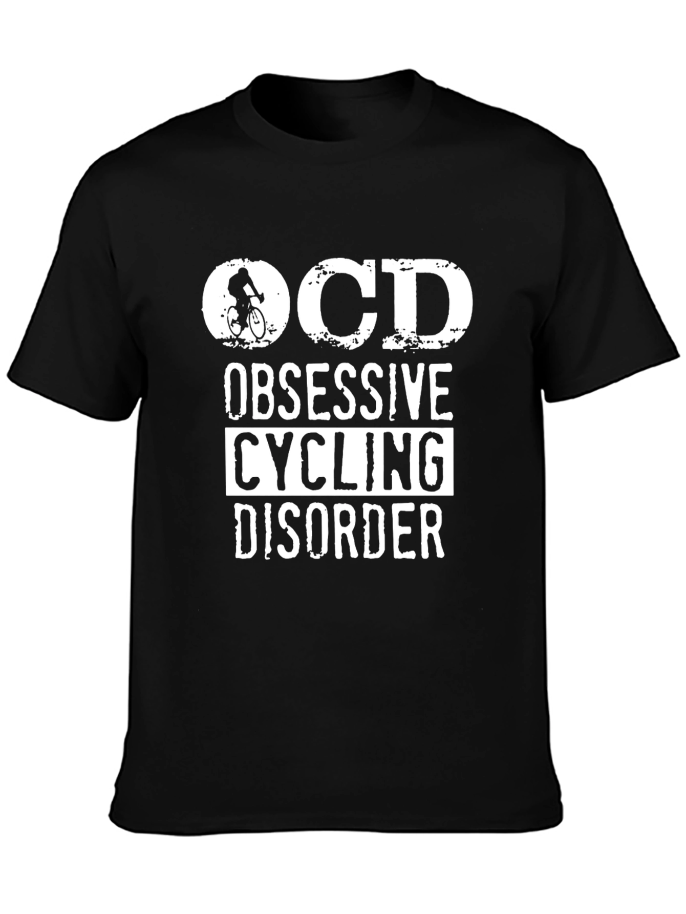 OCD Obsessive Cycling Disorder Funny T-Shirt