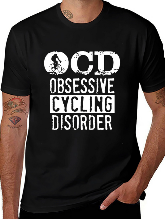 OCD Obsessive Cycling Disorder Funny T-Shirt