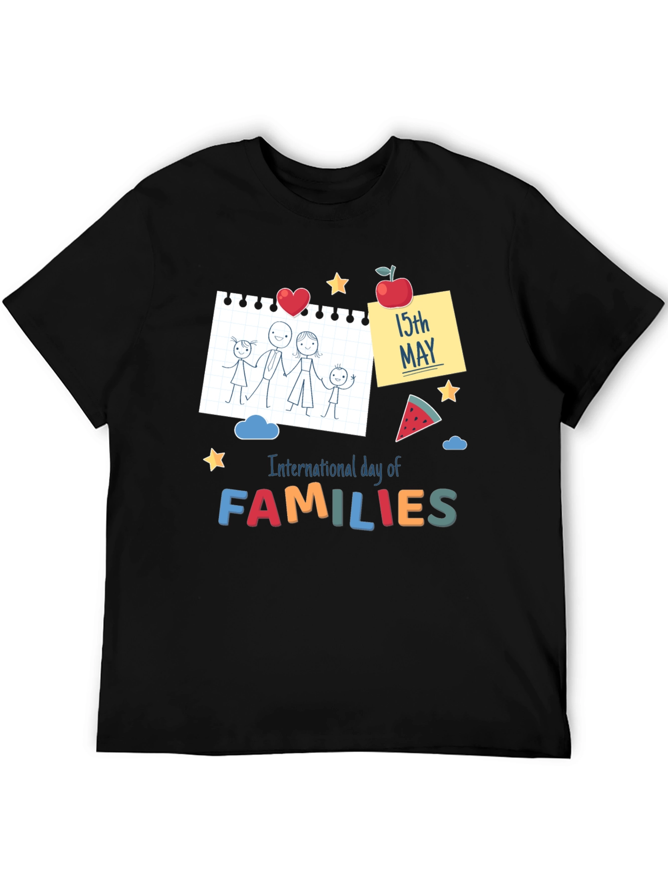 International Day of Families Graphic T-Shirt