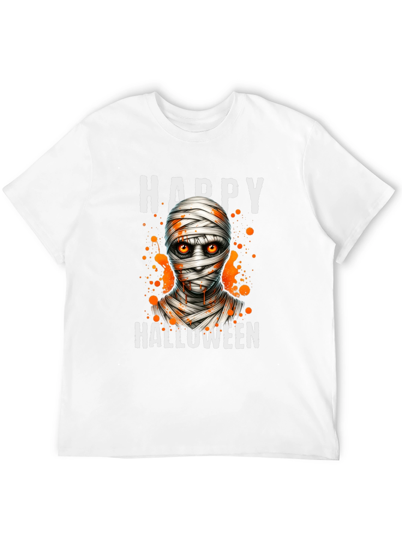 Happy Halloween Mummy Graphic Tee