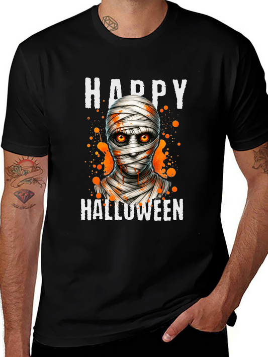 Happy Halloween Mummy Graphic Tee