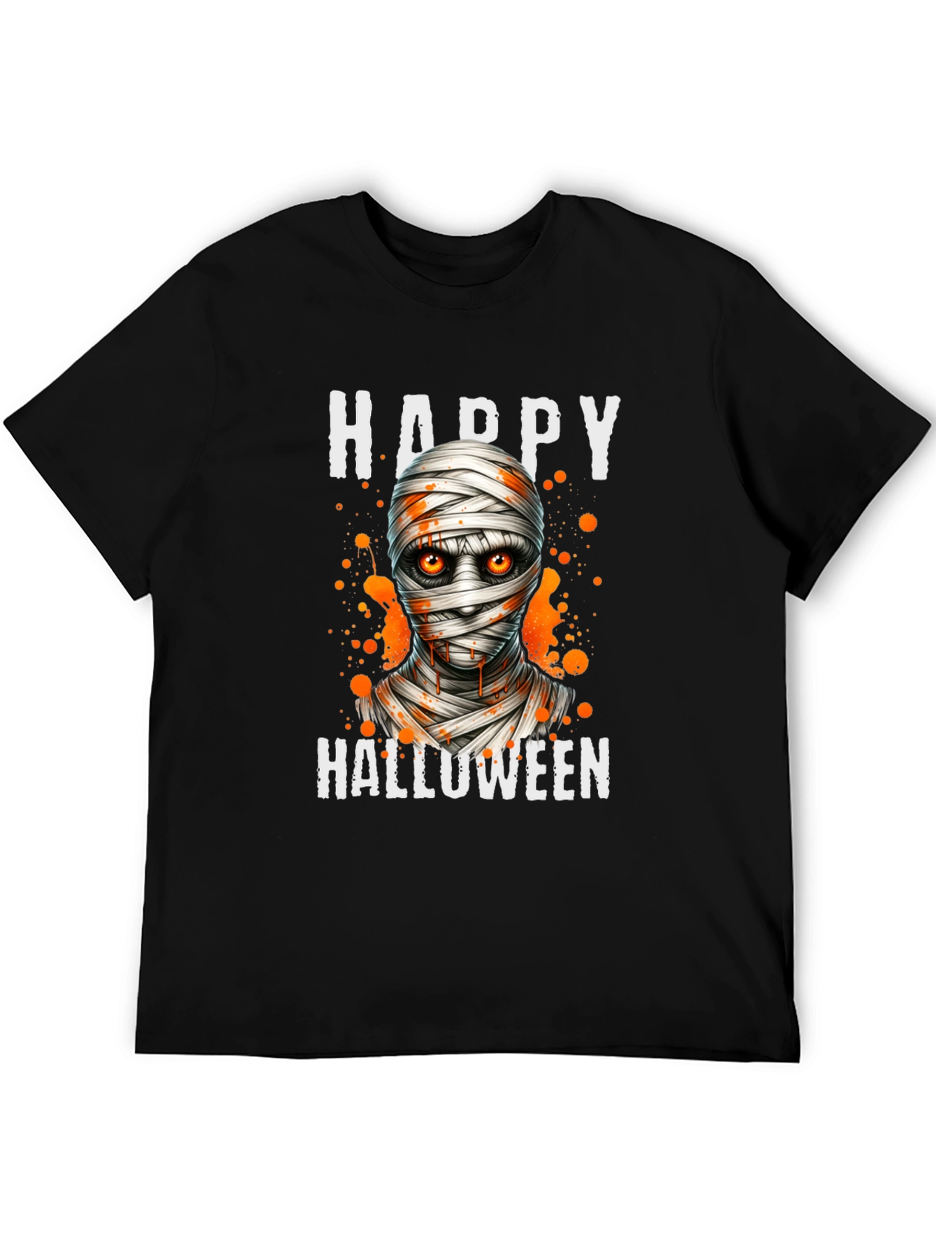 Happy Halloween Mummy Graphic Tee