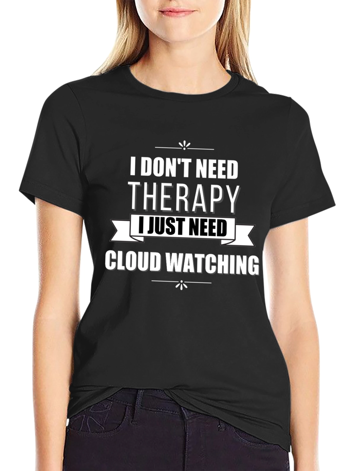 Cloud Watching Graphic Tee - Therapy Alternative