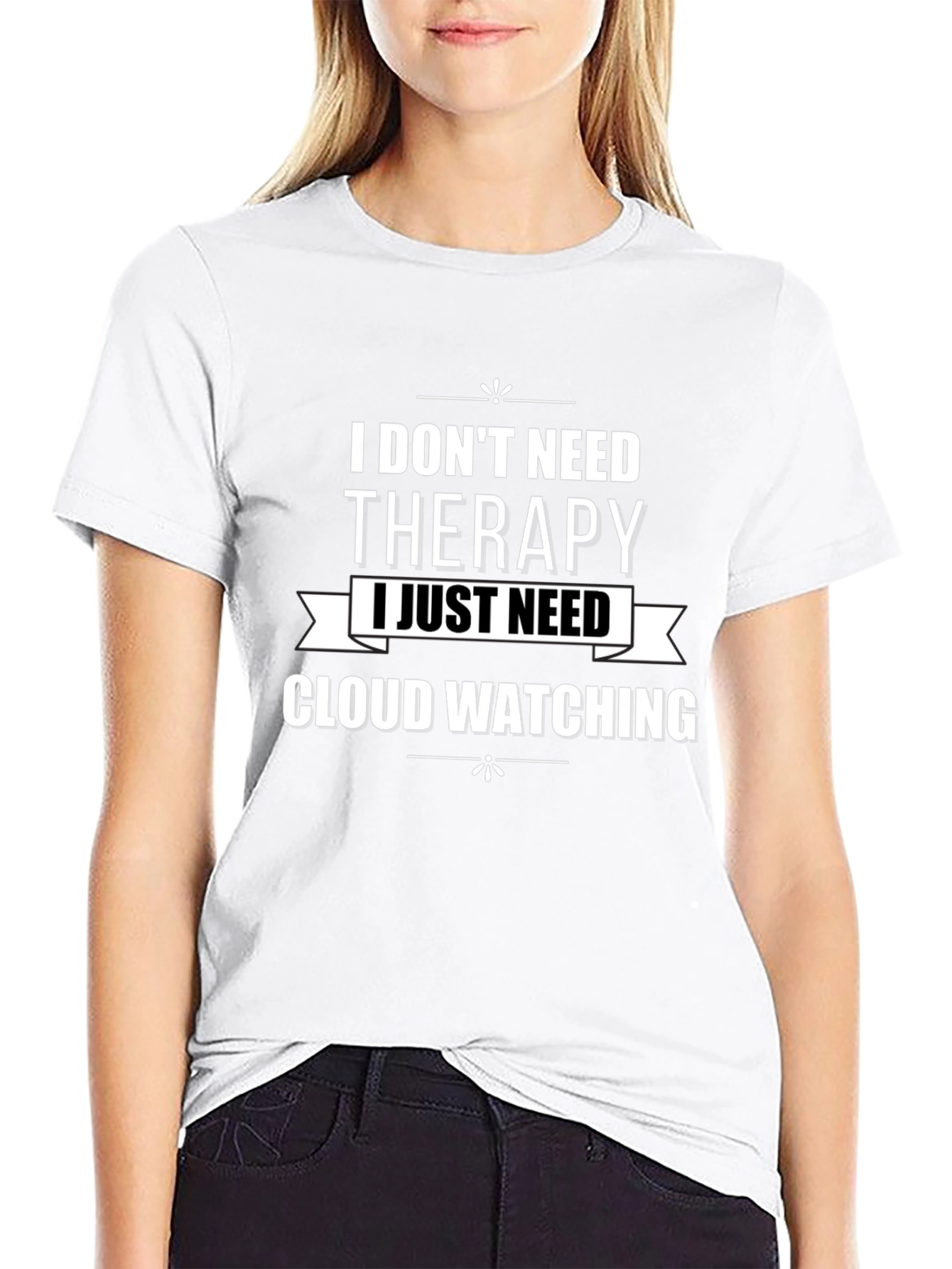 Cloud Watching Graphic Tee - Therapy Alternative