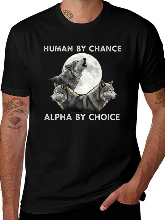 Human By Chance Wolf Graphic Tee