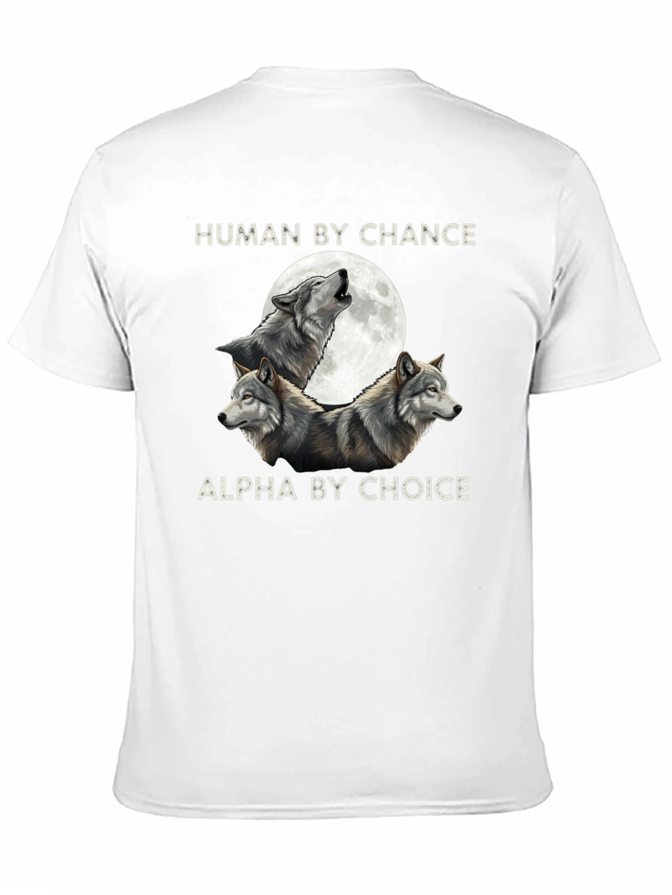 Human By Chance Wolf Graphic Tee