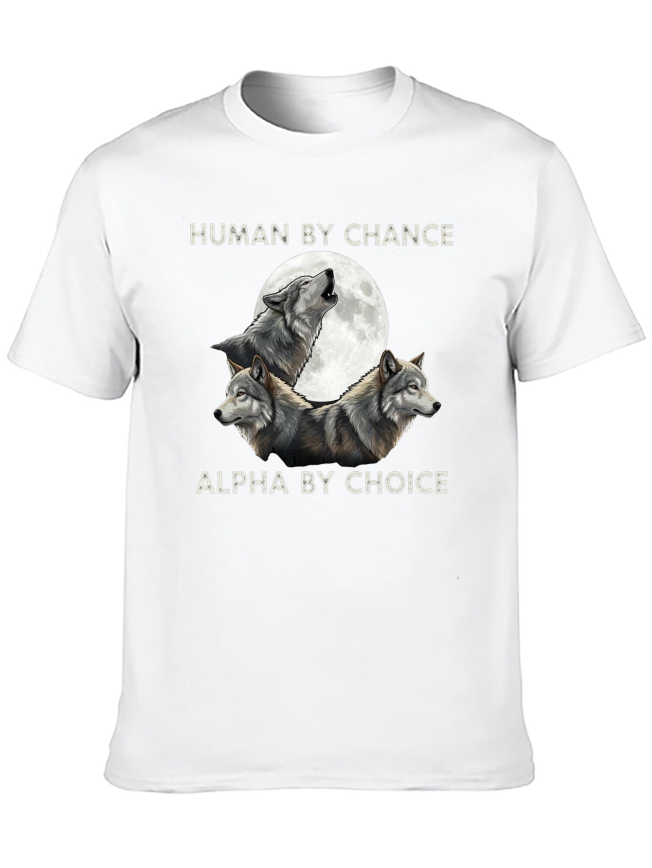 Human By Chance Wolf Graphic Tee