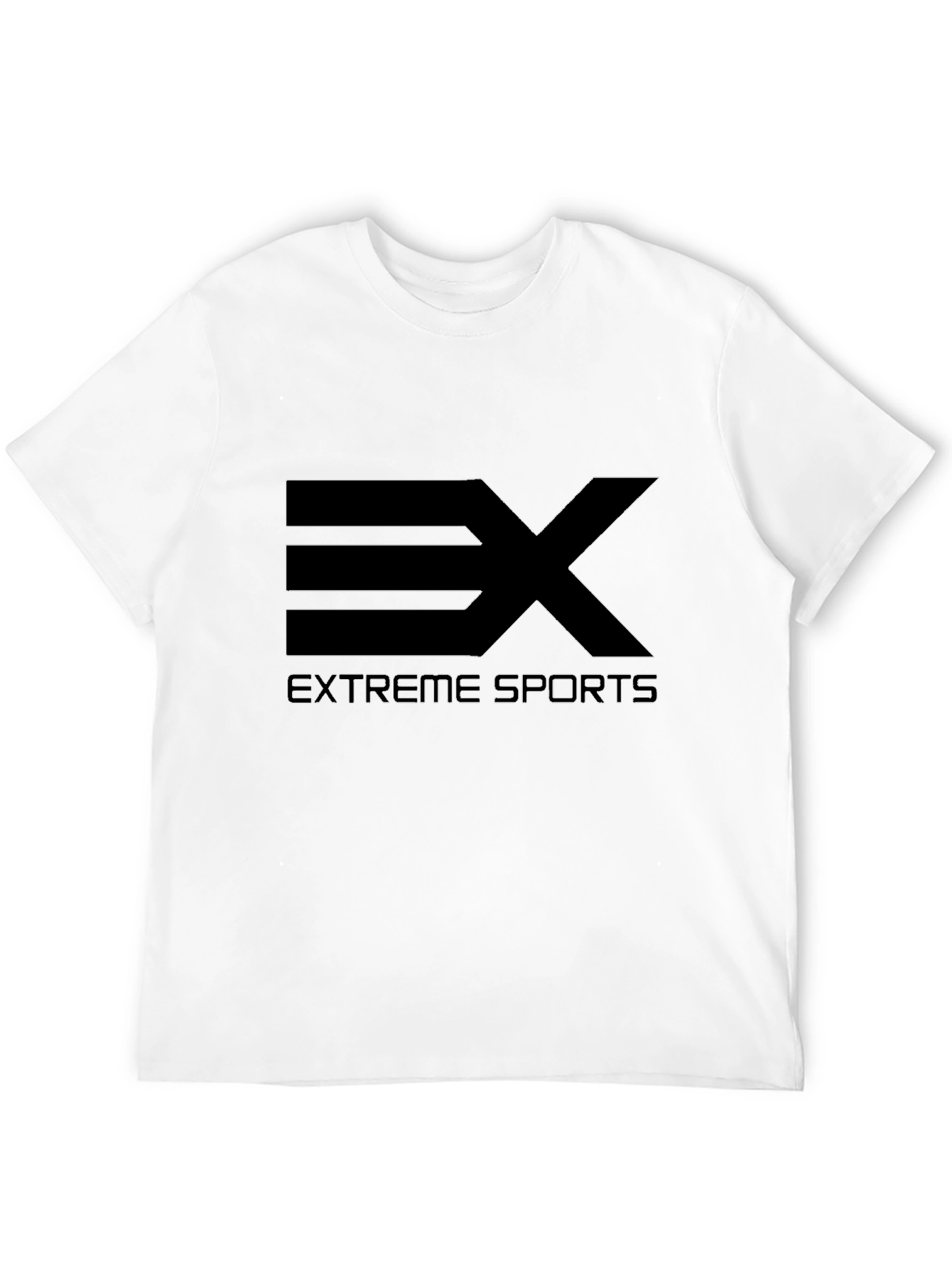 Extreme Sports Black Graphic T-Shirt