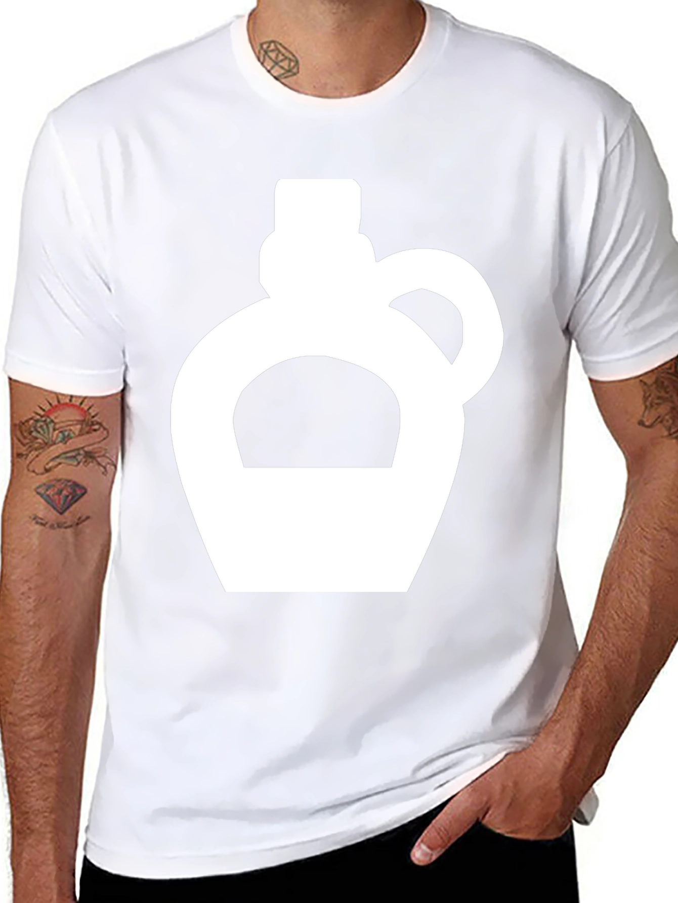 Moonshine Jug Graphic Tee - Black