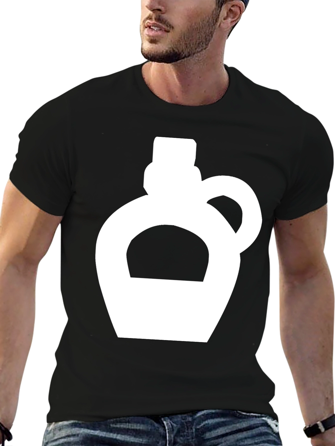 Moonshine Jug Graphic Tee - Black