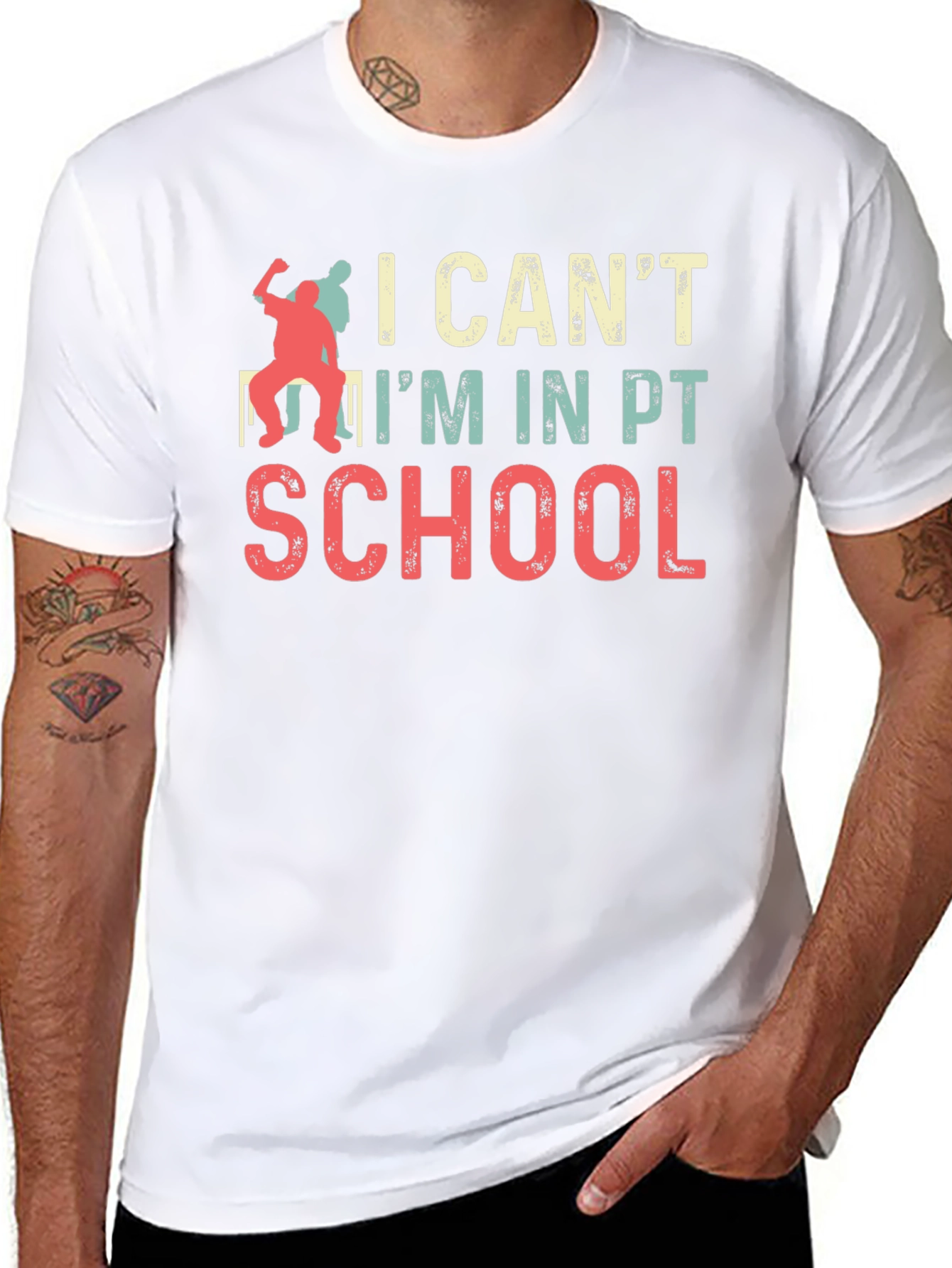 I Cant Im in PT School T-Shirt